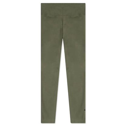 One Luxe Women's Mid-Rise 7/8 Leggings - Medium Olive/Clear