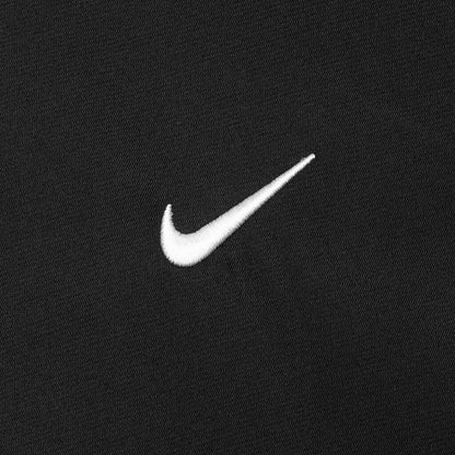 Solo Swoosh Satin Bomber Jacket - Black/Kumquat