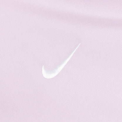Solo Swoosh Satin Bomber Jacket - Doll/Black/White
