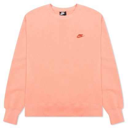 Sportswear Classic Fleece Crew - Apricot Agate/Light Sienna