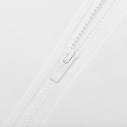 Sportswear Club Fleece Full Zip Hoodie - White/Black