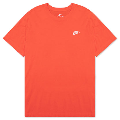 Sportswear Club T-Shirt - Team Orange/White