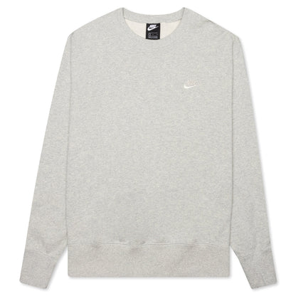 Sportswear Classic Fleece Crew - Grey Heather/Light Bone