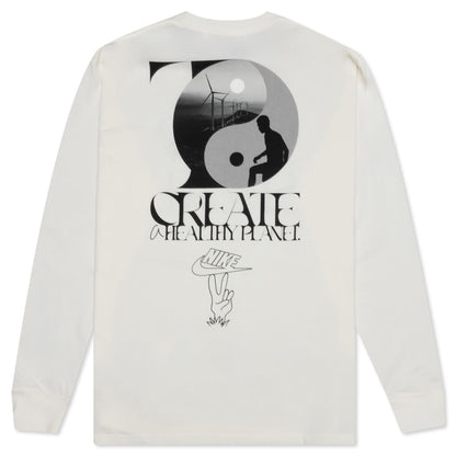 Sportswear Uniting The World L/S T-Shirt - Pure/Black
