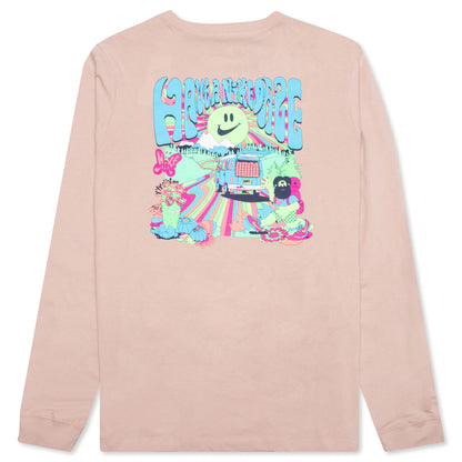 Sportswear Day Black Light L/S T-Shirt - Pink Oxford