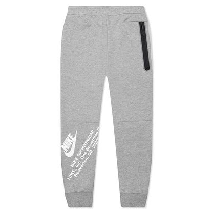 Sportswear Tech Fleece Joggers - Dark Grey Heather/White