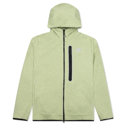 Sportswear Tech Fleece Full Zip Up Hoodie - Lime Ice/Heather