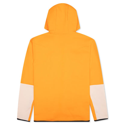 Sportswear Tech Fleece Full Zip Up Hoodie - Kumquat/Sanddrift