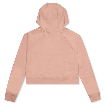 Sportswear Women's Essential Cropped Hoodie - Rose Whisper/White
