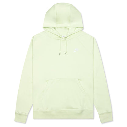 Sportswear Women’s Essential Fleece Pullover Hoodie - Lime Ice/White