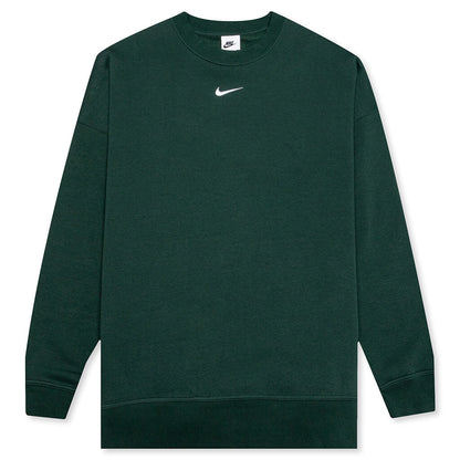 Sportswear Women's Essentials Over-Oversized Crew Top - Pro Green/White