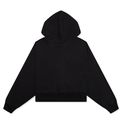 Sportswear Women's Oversized Pullover Hoodie - Black/White