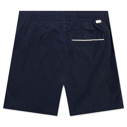 Unlined Woven Track Shorts - Midnight Navy/Sail