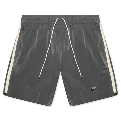 Unlined Woven Track Shorts - Particle Grey/Sail