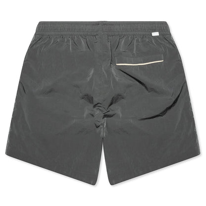 Unlined Woven Track Shorts - Particle Grey/Sail