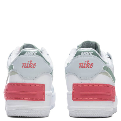 Women's Air Force 1 Shadow - White/Jade Smoke