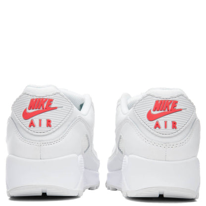 Women's Air Max 90 - Summit White/Siren Red