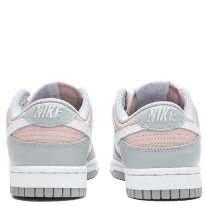 Women's Dunk Low - Pink Oxford/Metallic Silver