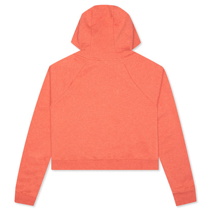 Sportswear Women's Essential Cropped Hoodie - Magic Ember/Heather