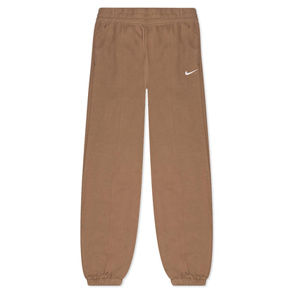 Sportswear Women’s Essential Fleece Pants - Archaeo Brown/White