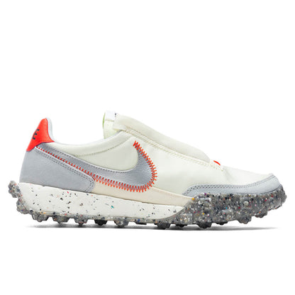 Women's Waffle Racer Crater - Coconut Milk/Metallic Silver