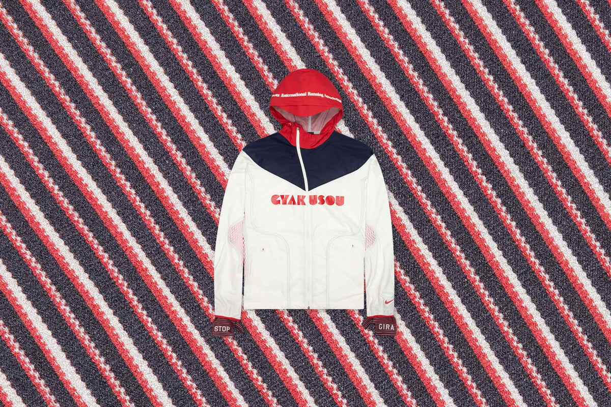 Nike x Gyakusou 3 Layer Jacket - Sail/Blackened Blue
