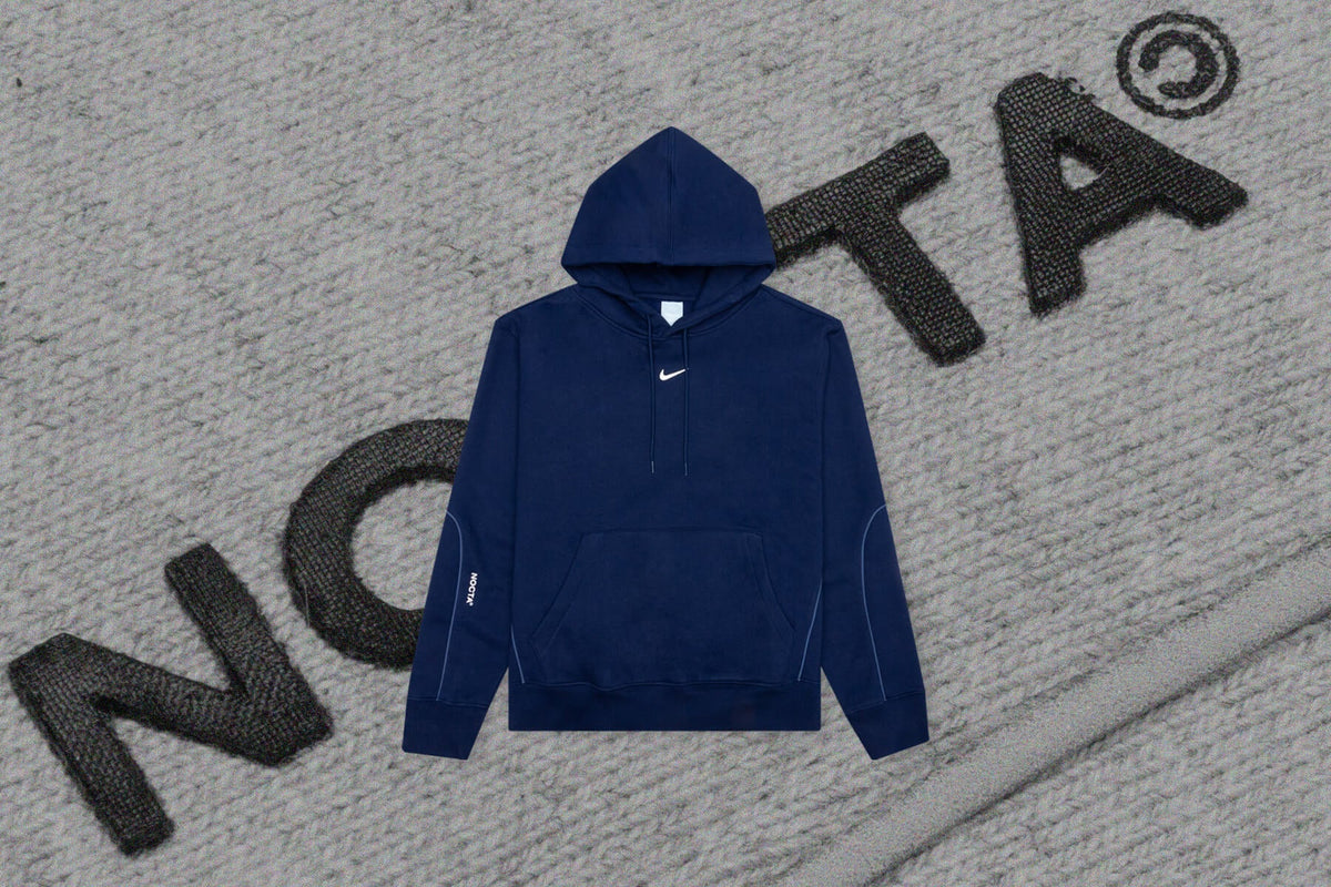 Nike x NOCTA NRG AU Hoodie ESS - Blue Void/White