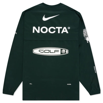 Nike x NOCTA NRG DF Woven L/S Crew - Pro Green/Black