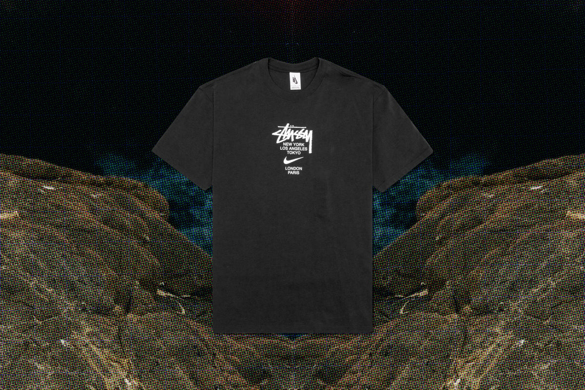 Nike x Stussy S/S T-Shirt - Black