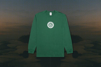 Nike x Stussy L/S T-Shirt - Gorge Green
