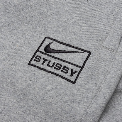 Nike x Stussy NRG Fleece Pant - Dark Grey Heather/Black