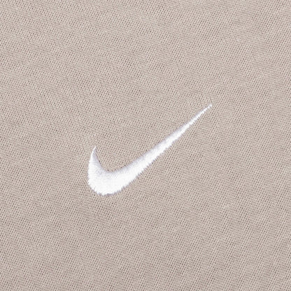 NikeLab Women's Fleece T-Shirt - Malt/White