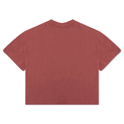 NikeLab Women's Fleece T-Shirt - Cedar/White