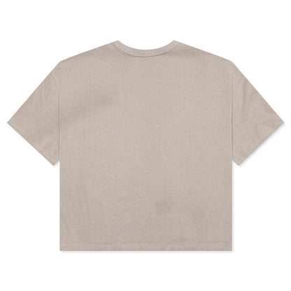 NikeLab Women's Fleece T-Shirt - Malt/White