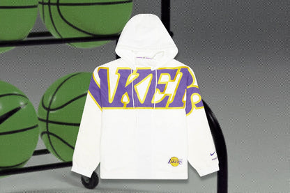 Nike x Ambush Los Angeles Lakers Women's Hooded Jacket - Summit White