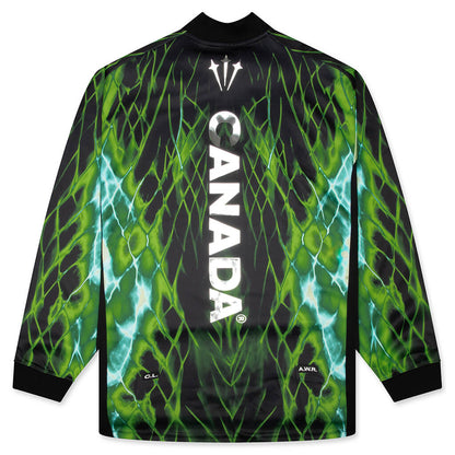 Nike x Canada x NOCTA Dri-Fit COF L/S Jersey - Black/Sport Red