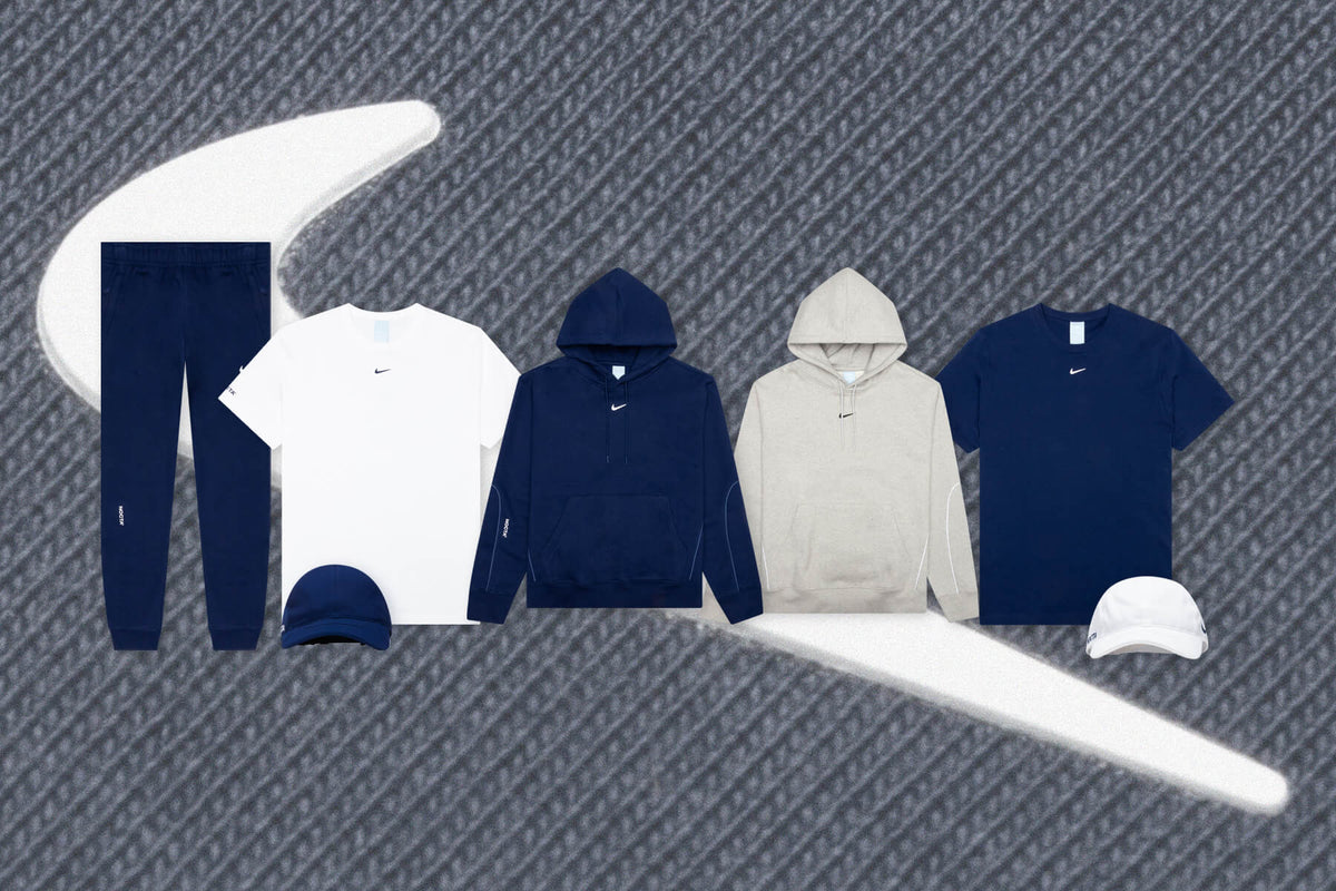 Nike x NOCTA NRG AU Hoodie ESS - Blue Void/White