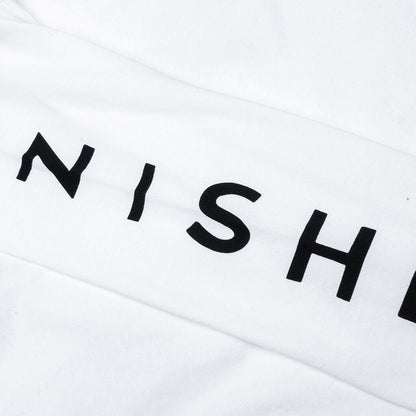 Not Finished Long Sleeve T-Shirt - White