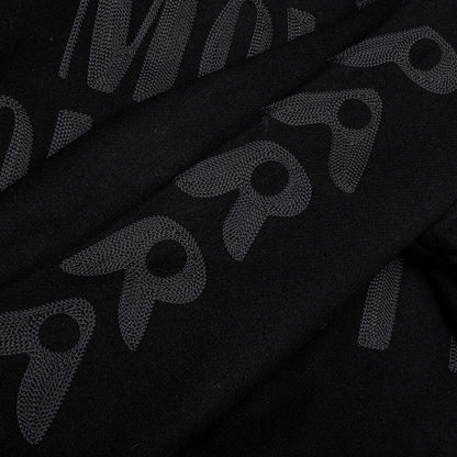 Not Movie Quality Varsity Jacket - Black