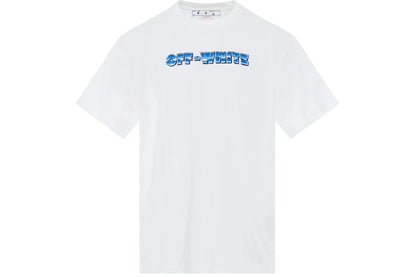 OFF WHITE METAL ARROWS T-SHIRT WHITE / BLUE