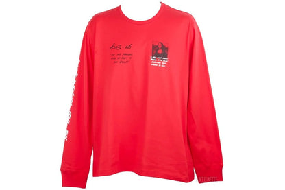 OFF WHITE MONA LISA LONG SLEEVE RED