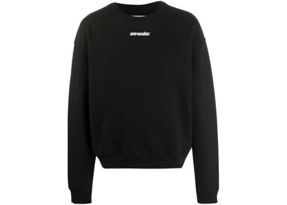 OFF-WHITE MARKER ARROWS CREWNECK SWEATSHIRT BLACK/BLUE