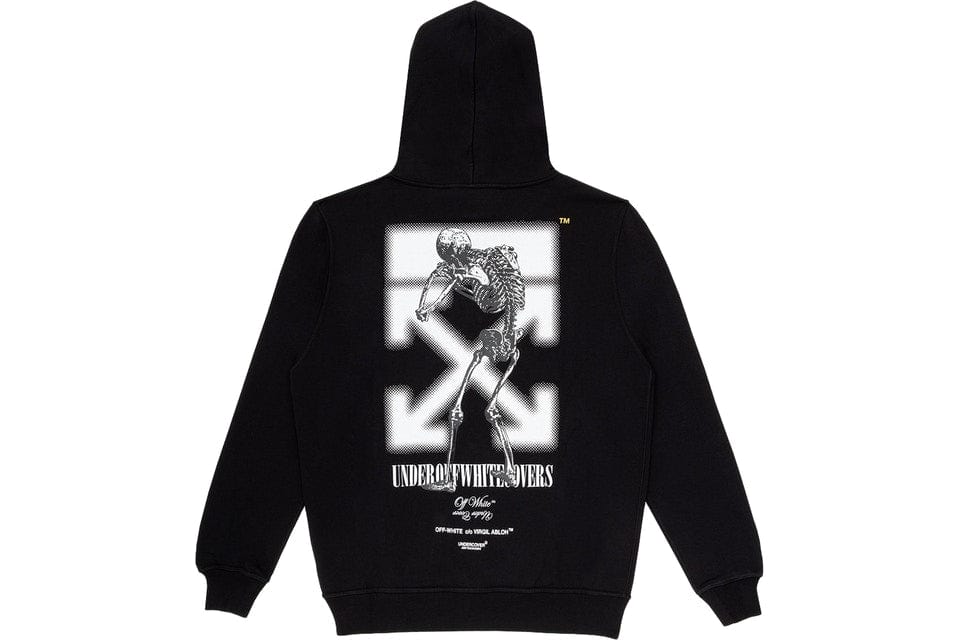 OFF WHITE x UNDERCOVER SKELETON ZIPPED HOODIE