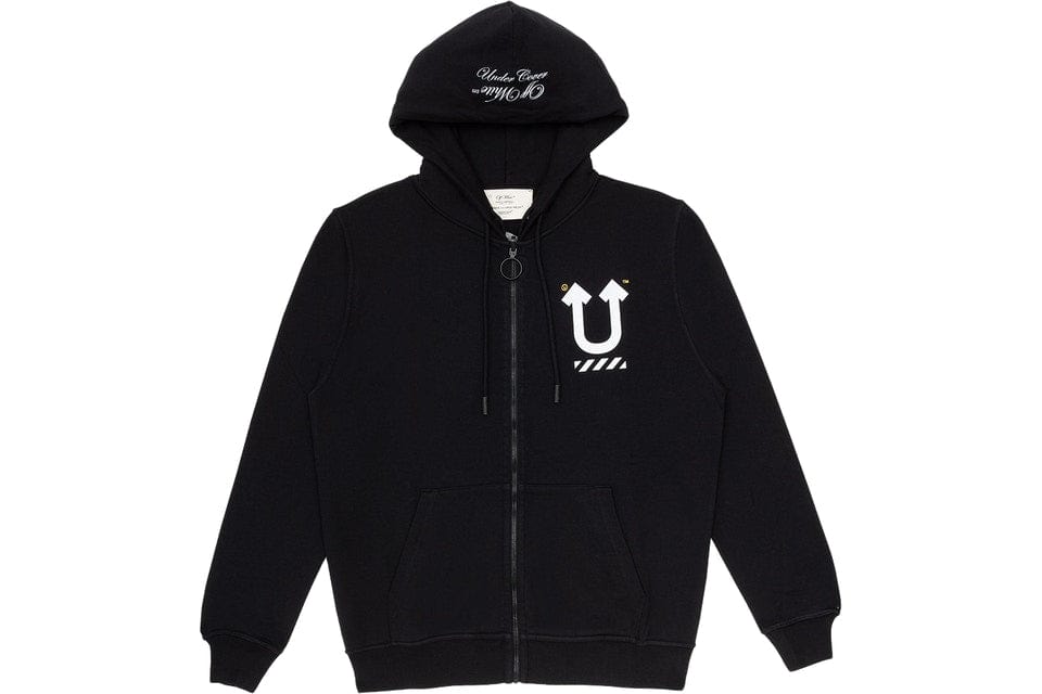OFF WHITE x UNDERCOVER SKELETON ZIPPED HOODIE
