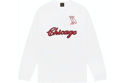 OVO X NBA LONG SLEEVE T-SHIRT CHICAGO BULLS