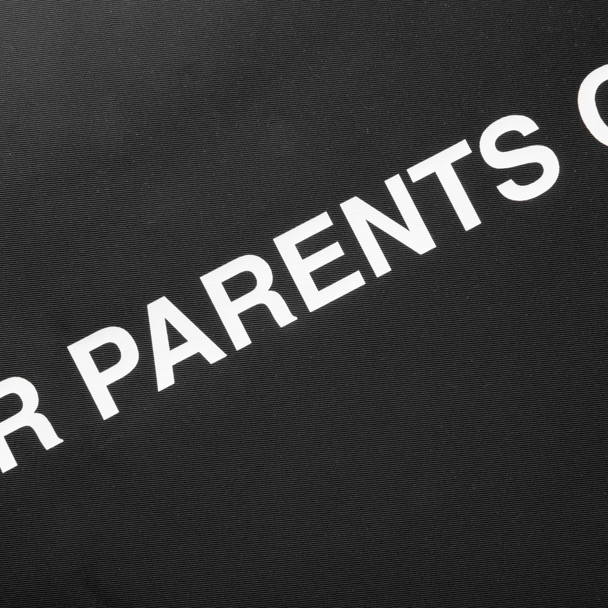 "For Parents Only" Mama Bag - Black/Yellow