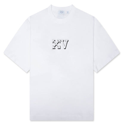 Off White x Feature Anniversary Skate S/S Tee - White