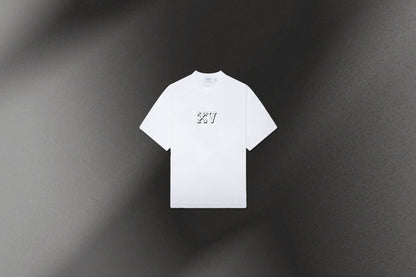 Off White x Feature Anniversary Skate S/S Tee - White