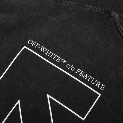 Off White x Feature Arrow Skate S/S Tee - Dark Grey