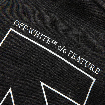 Off White x Feature Skate Hoodie - Dark Grey